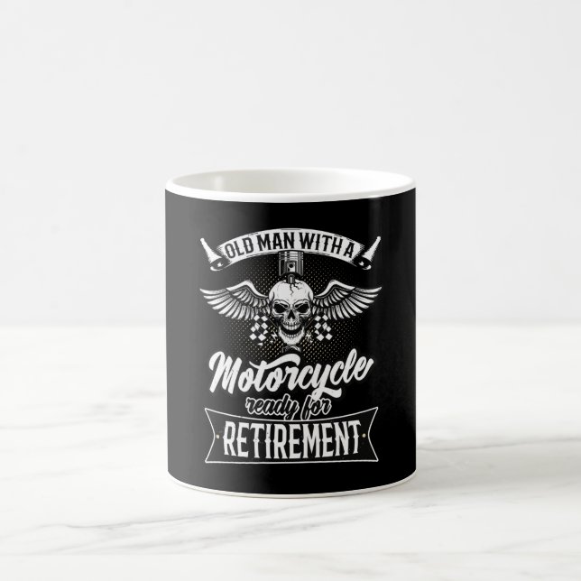 Gamla Redon med motorcykel för Pension Kaffemugg (Center)