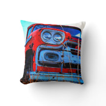 Gamla röda Lastbilen