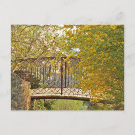 Gamla Romantiska bron i Bregenz i Vorarlberg Vykort