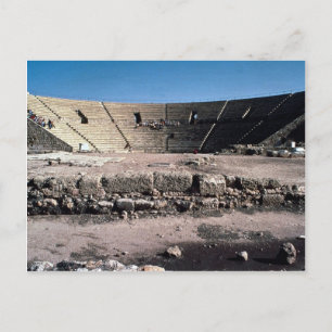 Gamla romerska amfitater, Caesaria, Israel Vykort