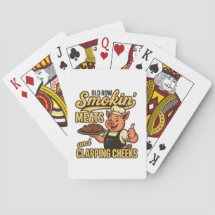 Gamla Row Smokin Kött och Clapping Cheeks Casinokort