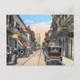 Gamla Royalet Street New Orleans Vykort