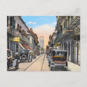 Gamla Royalet Street New Orleans Vykort
