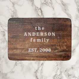 Gamla Rustic Wood Nature Bath Mat Badrumsmatta