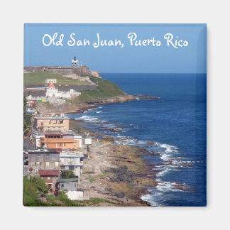 Gamla San Juan, Puerto Rico Kusten Magnet
