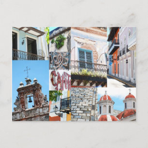 Gamla San Juan, Puerto Rico - Postcard Photo Colla Vykort