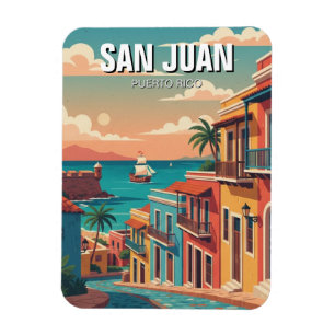 Gamla San Juan Puerto Rico Resa Magnet