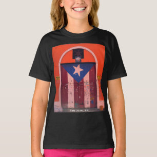 Gamla San Juan, Puerto Rico stolthet  T Shirt