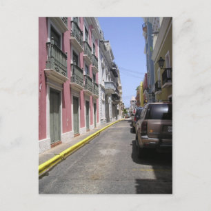 Gamla San Juan, Puerto Rico Vykort