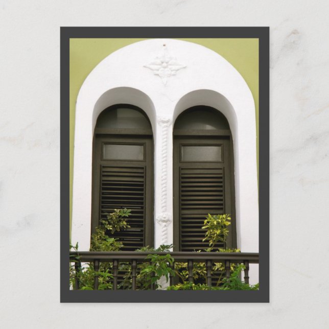 Gamla San Juan, Puerto Rico Vykort (Framsida)
