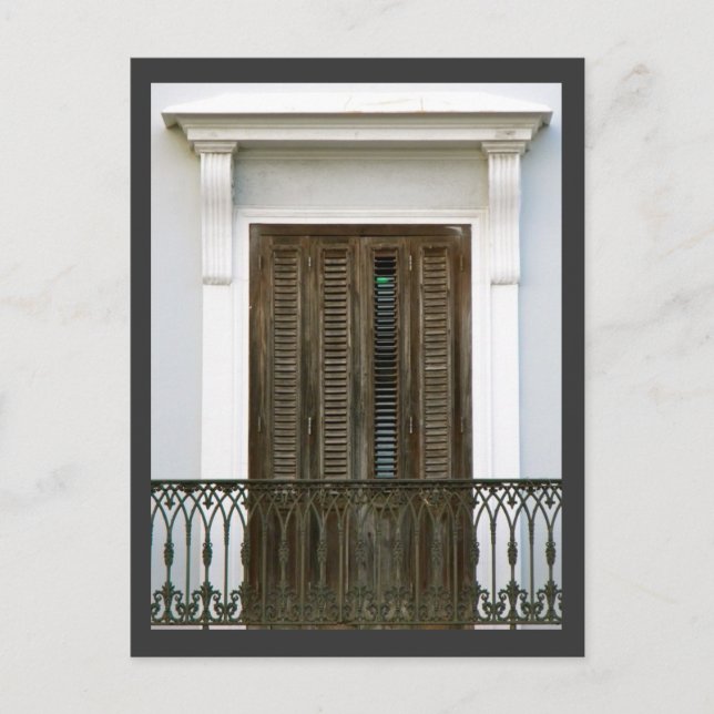 Gamla San Juan, Puerto Rico Vykort (Framsida)