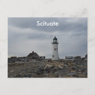 Gamla Scituate Lighthouse Vykort
