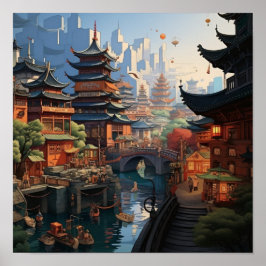 Gamla Shanghai Poster