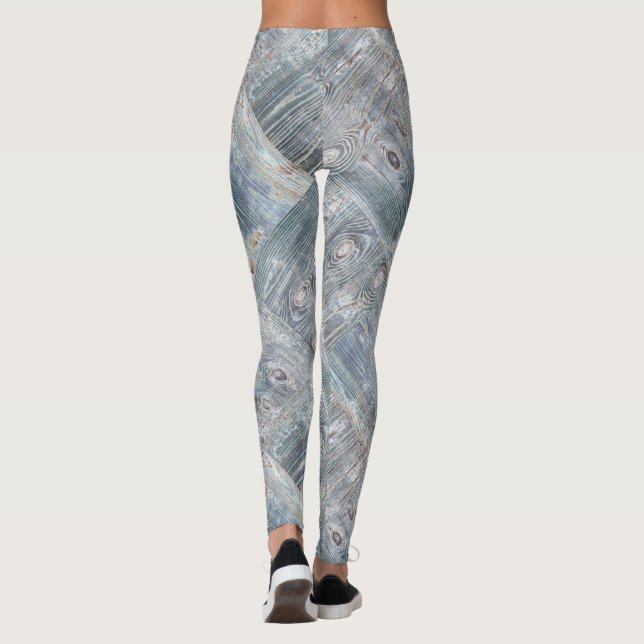 Gamla skivor, åldras, trä, ved, ved leggings (Baksida)