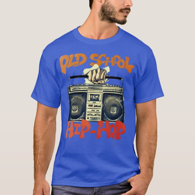 Gamla skolans Hiphopvänner T Shirt (Framsida)
