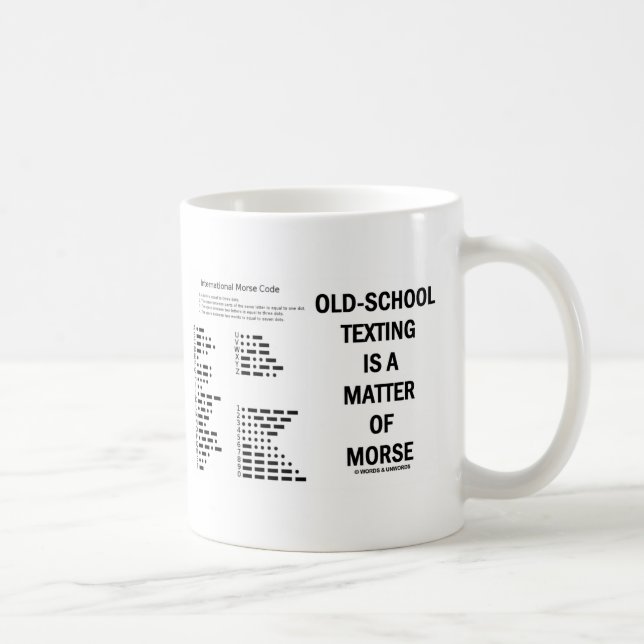 Gamla skoltextilier är en mycket viktig fråga kaffemugg (Höger)