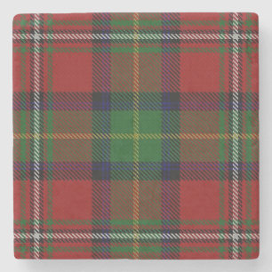 Gamla skottar Tavern Klan Boyd Tartan Underlägg Sten