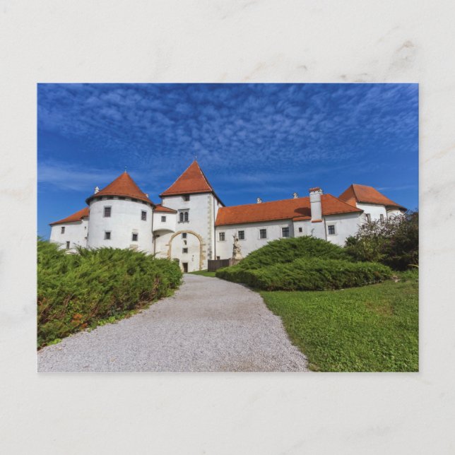 Gamla slott, Varazdin, Kroatien Vykort (Framsida)