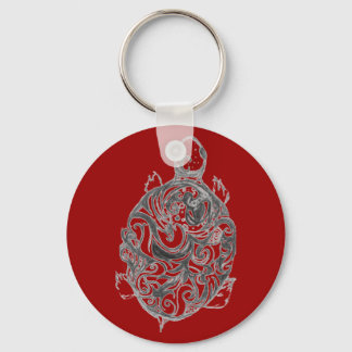 Gamla Soul Turtle Keychain Nyckelring