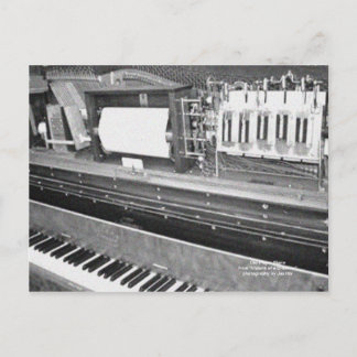 Gamla spelaren Piano Vykort