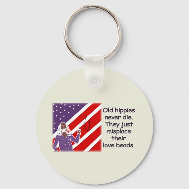 Gamla stackars dör aldrig.. Nyckelring (Framsida)