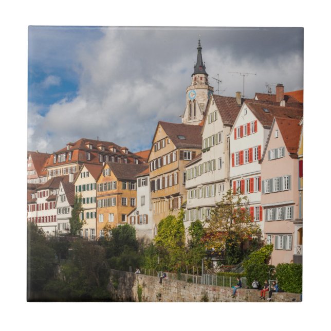 Gamla staden Byggnad| Tysklandare Kakelplatta (Framsidan)