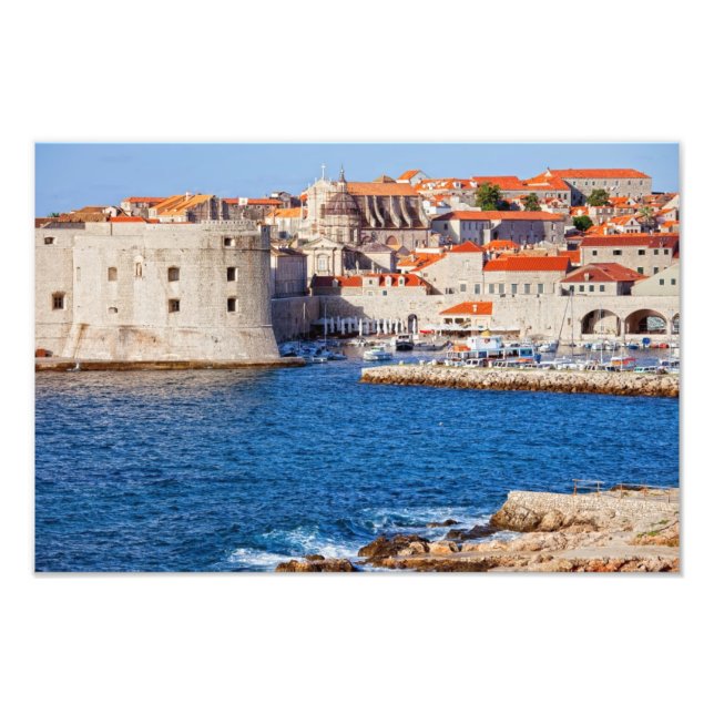 Gamla staden Dubrovnik Fototryck (Framsidan)