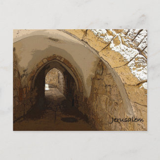 Gamla staden Jerusalem Vykort