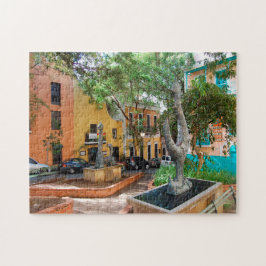 Gamla staden Puerto Rico. Pussel