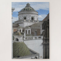 Gamla staden Quito Ecuador