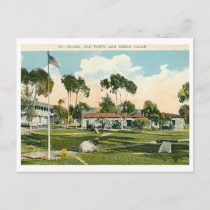 Gamla staden, San Diego-Vintagen Vykort
