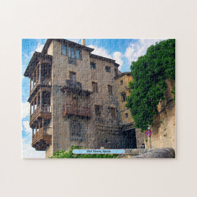 Gamla staden, Spanien Pussel (Horisontell)