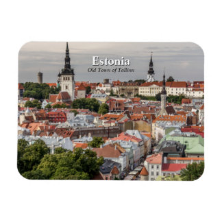 Gamla staden Tallinn Estland Magnet