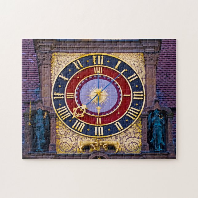 Gamla stadshuset Heilbronn Baden Württemberg Tyskl Pussel (Horisontell)