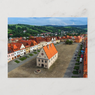Gamla stadskorgen i Bardejov, Slovakien Vykort