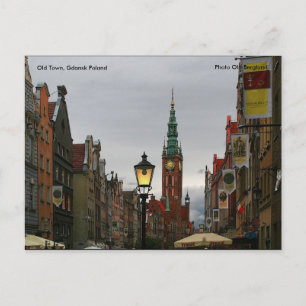 Gamla Stan, Gdansk Polen, Foto O... Vykort