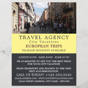 Gamla stan i Kraków, Polen, Resebyrå Flyer