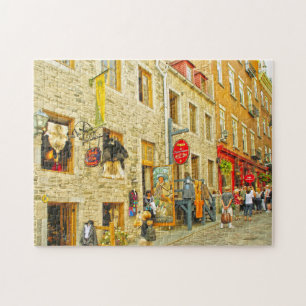 Gamla Stan Quebec. Pussel
