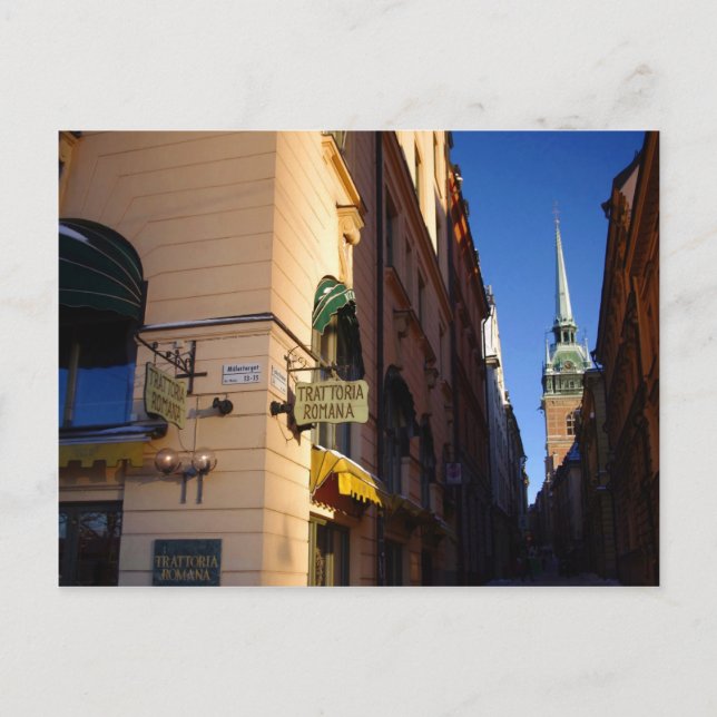 Gamla Stan Stockholm Collection Vykort (Framsida)