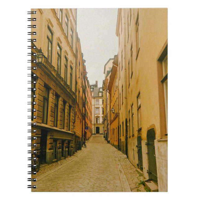 Gamla Stan, Stockholm, Sverige Anteckningsbok (Framsidan)