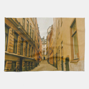 Gamla Stan, Stockholm, Sverige Kökshandduk