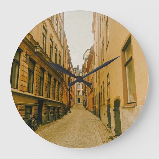 Gamla Stan, Stockholm, Sverige Stor Klocka (Framsida)