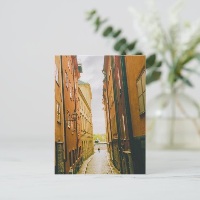 Gamla Stan, Stockholm, Sverige Vykort (Stående Fram)