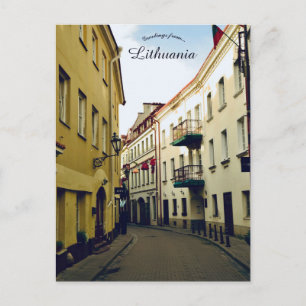 Gamla Stan Vilnius Litauen Vykort