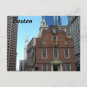 Gamla statliga huset, Boston Vykort