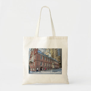 Gamla statliga huset i Boston Massachusetts Tygkasse
