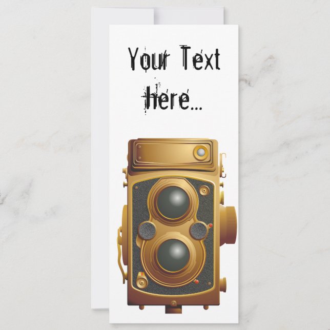 Gamla Steampunk Camera (Framsida)