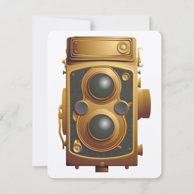 Gamla Steampunk Camera (Framsida)