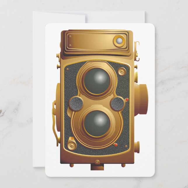Gamla Steampunk Camera (Framsida)
