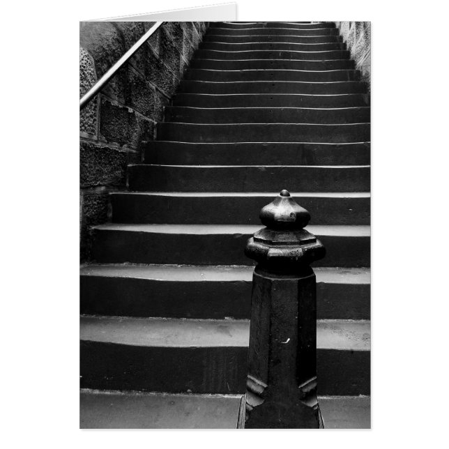 Gamla steg hälsningskort (Framsidan)